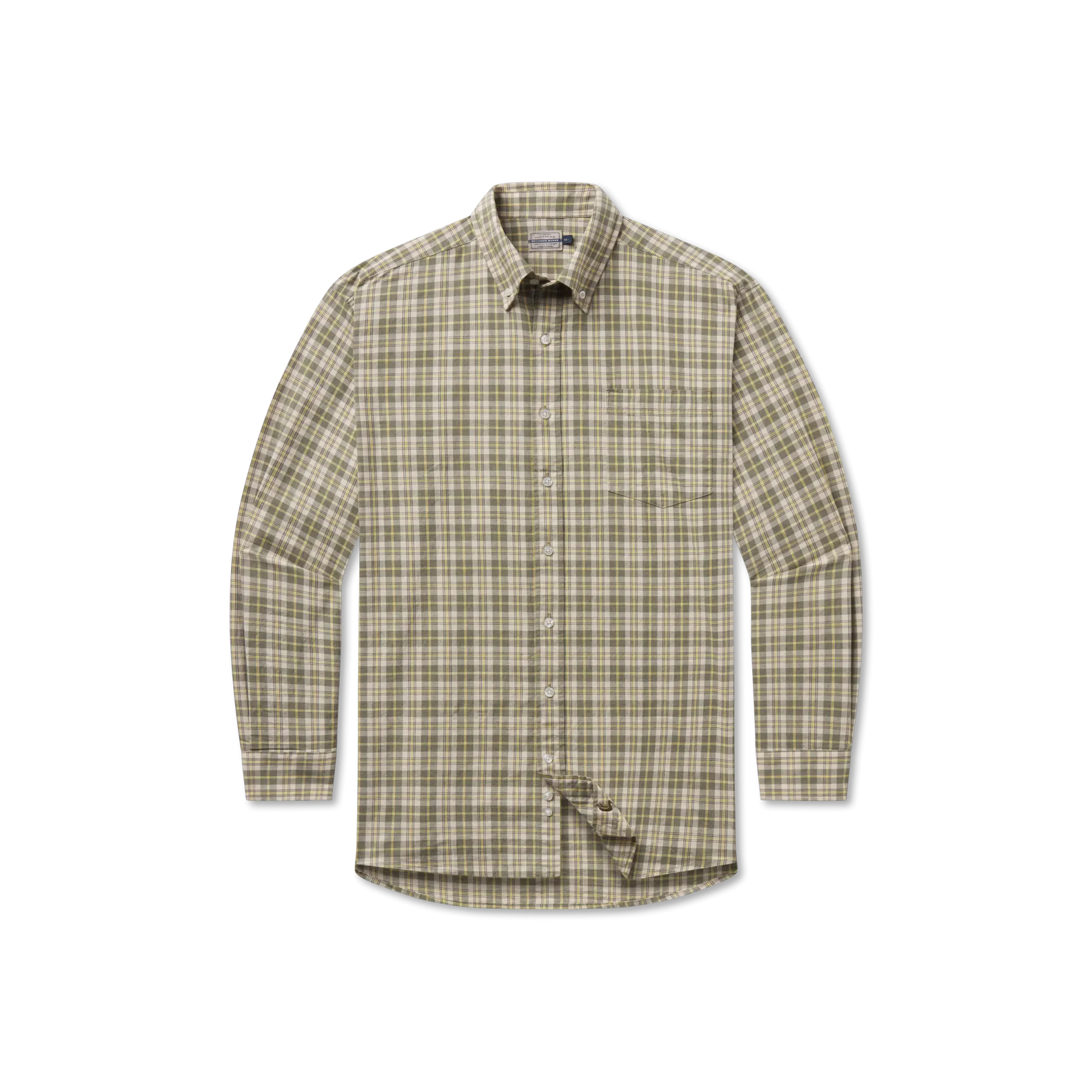 Southern Marsh 21 Bandera Washed Plaid Dress Shirt