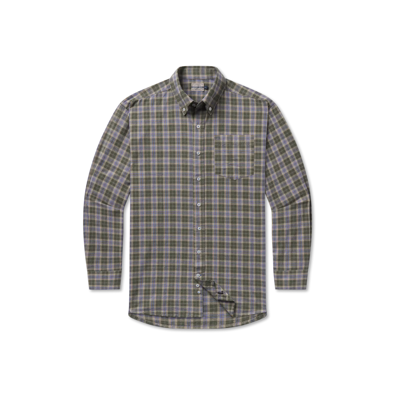 Southern Marsh 21 Bandera Washed Plaid Dress Shirt