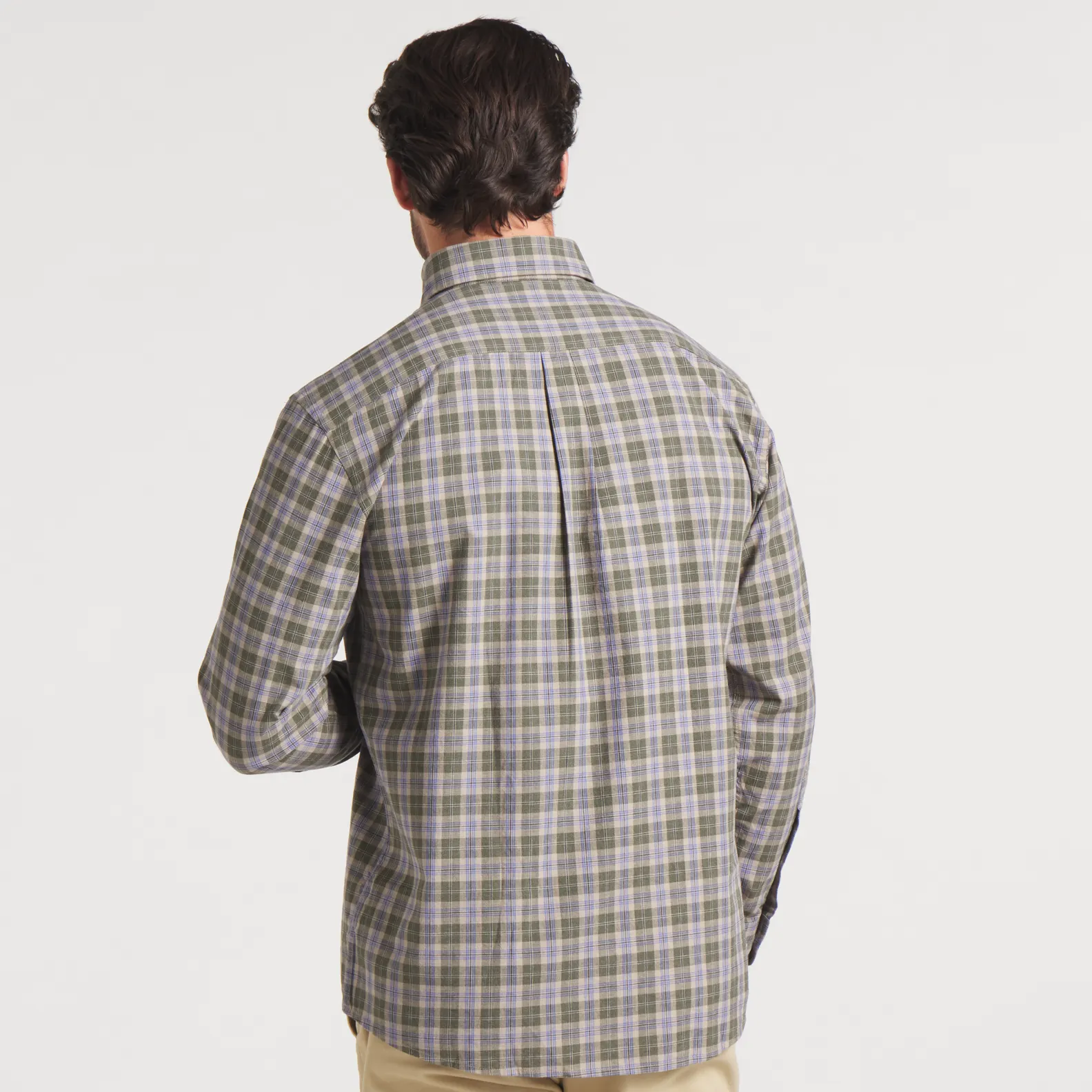 Southern Marsh 21 Bandera Washed Plaid Dress Shirt