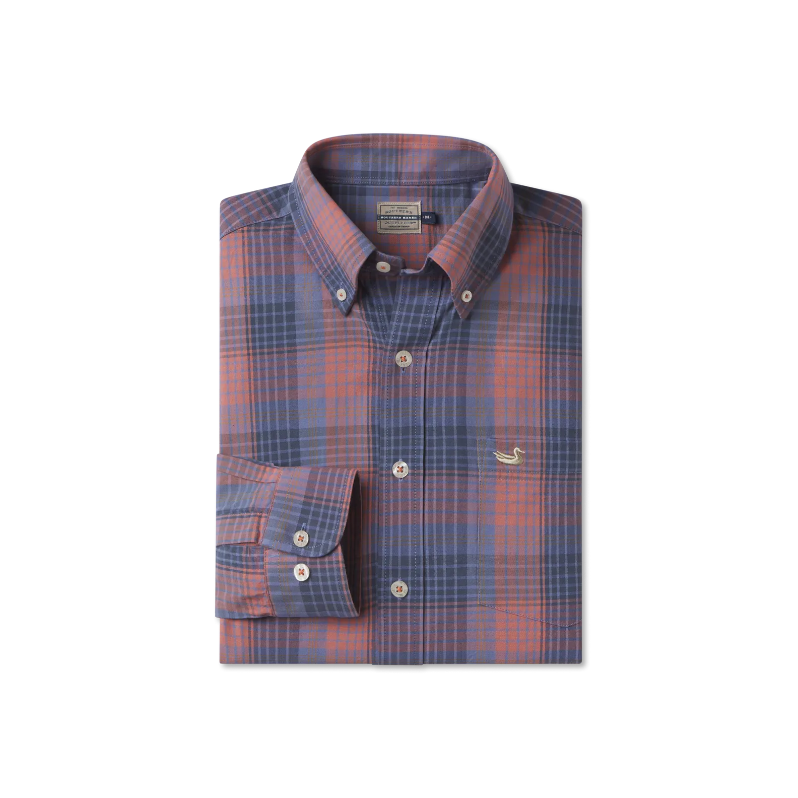 Southern Marsh 21 Barton County Washed Dress Shirt