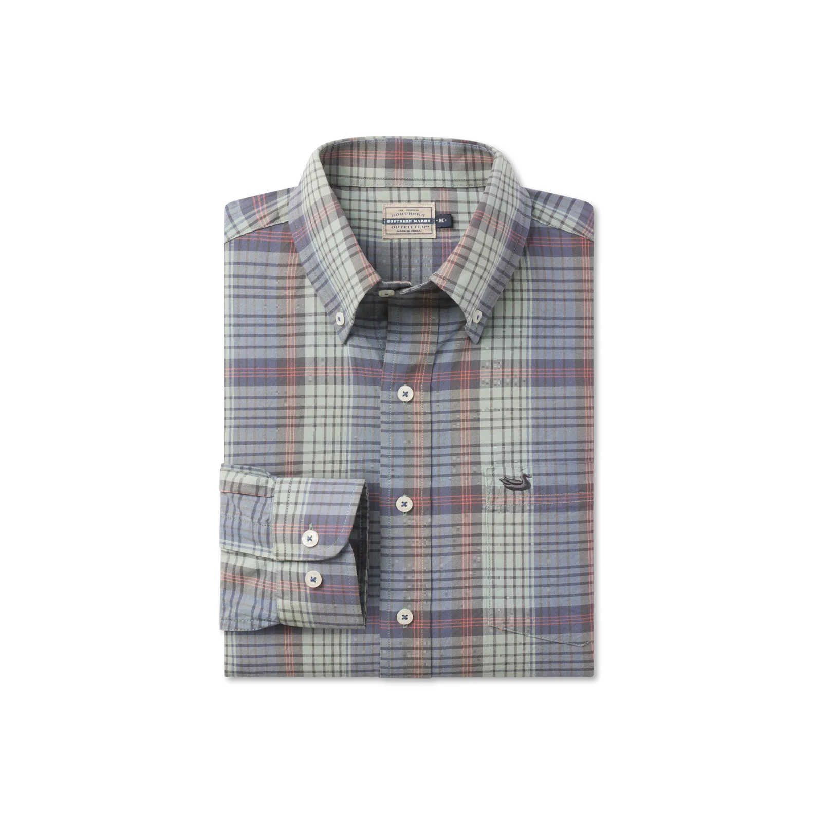 Southern Marsh 21 Barton County Washed Dress Shirt