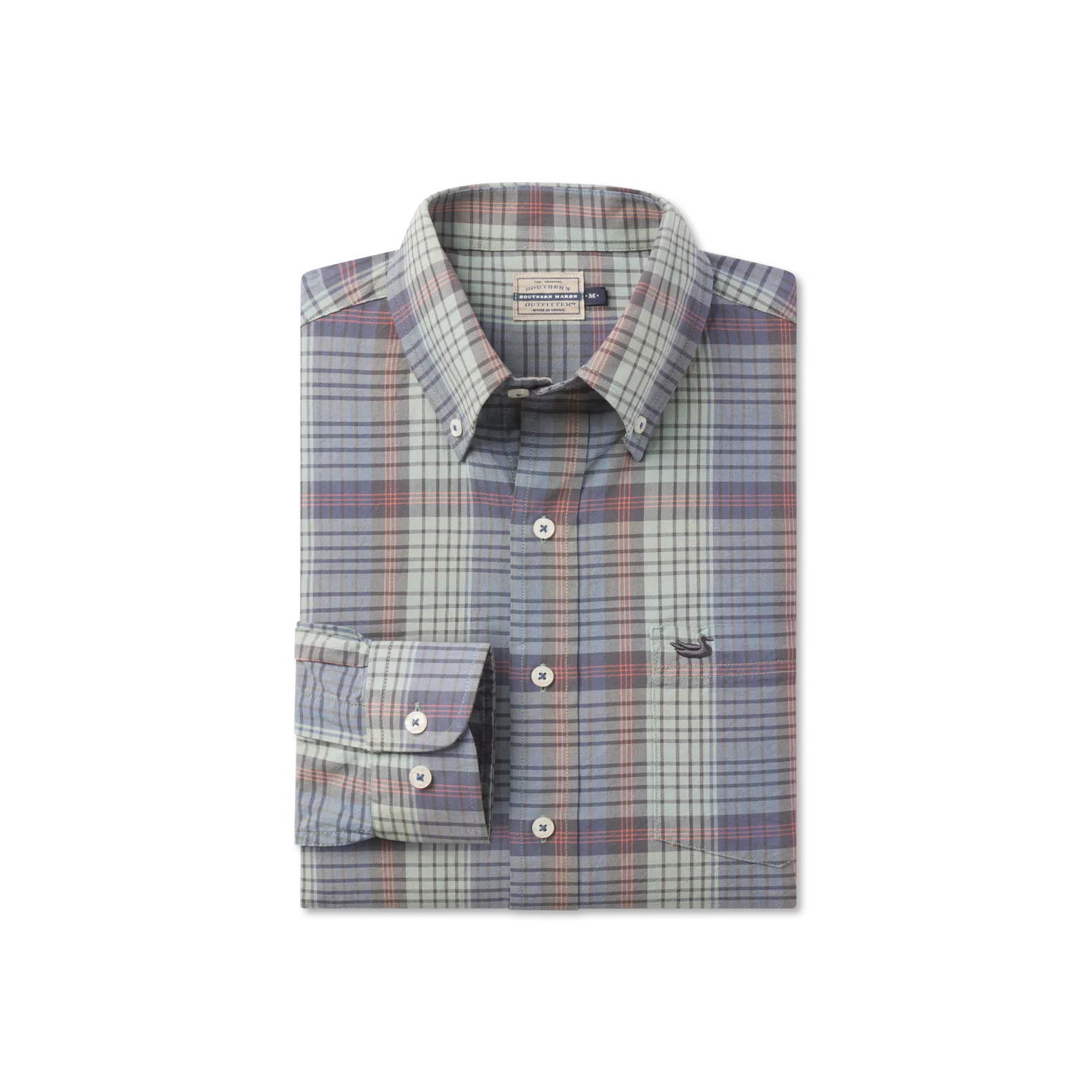 Southern Marsh 21 Barton County Washed Dress Shirt