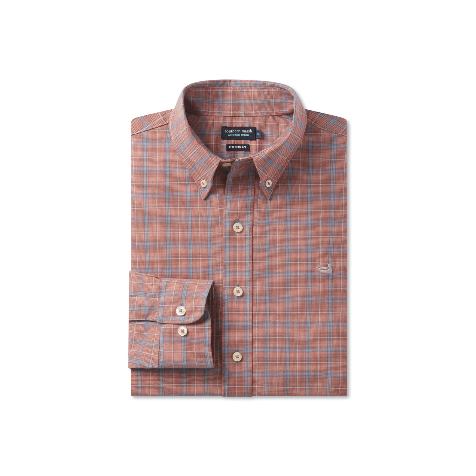 Southern Marsh 21 Bastrop Performance Check Dress Shirt