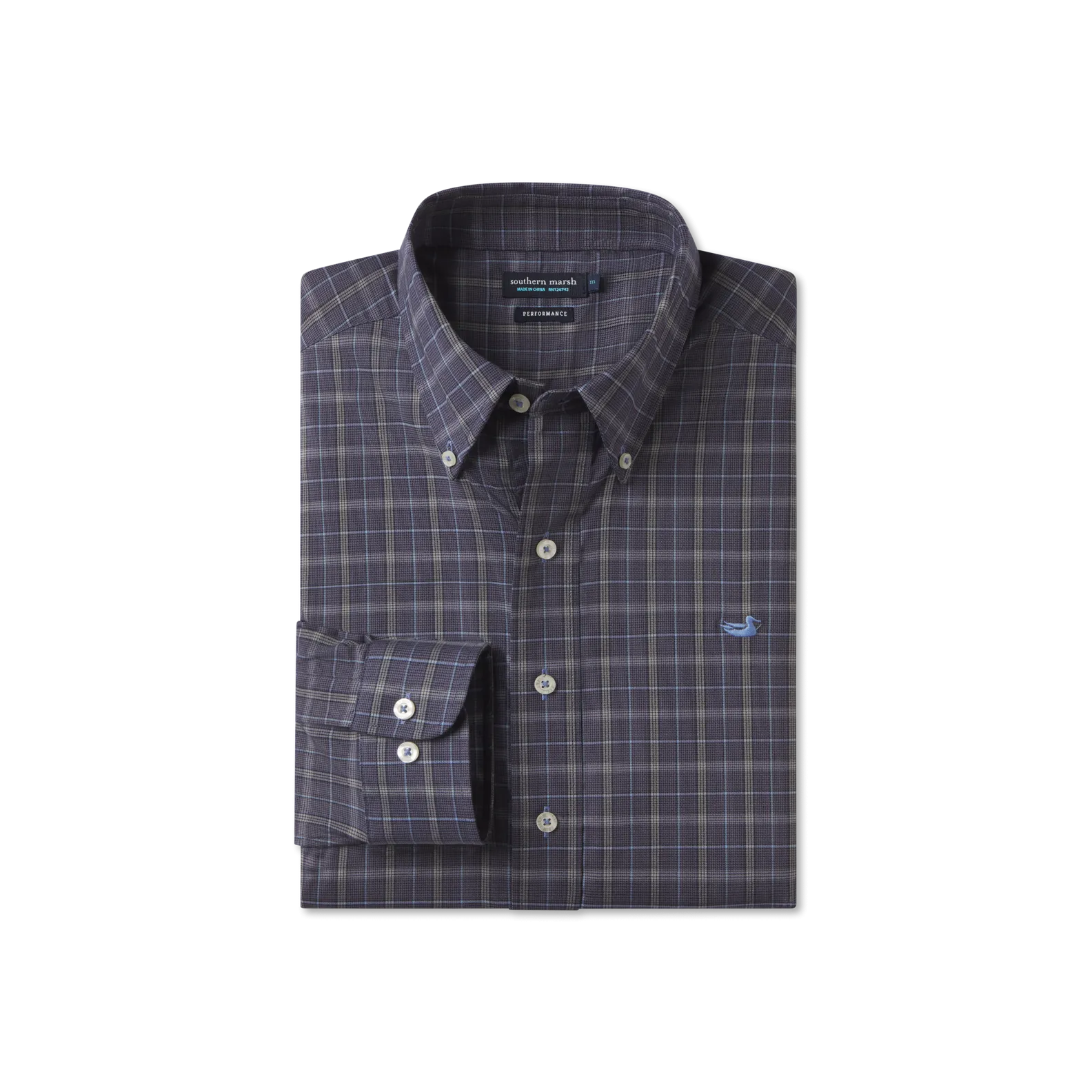 Southern Marsh 21 Bastrop Performance Check Dress Shirt