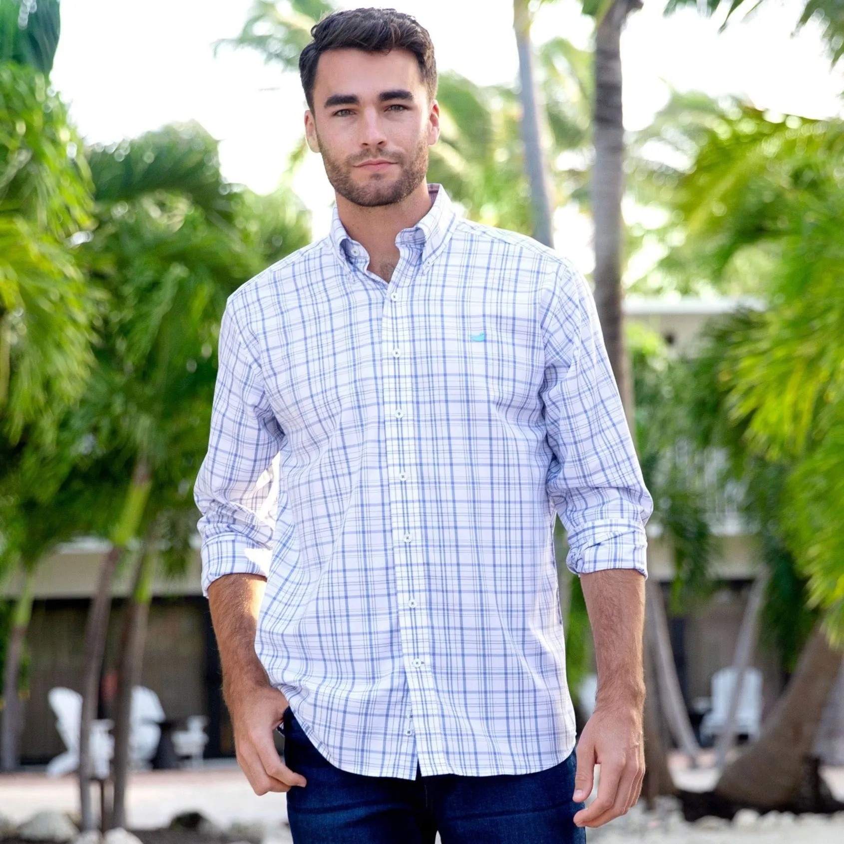 Southern Marsh 21 Bayonet Twill Dress Shirt