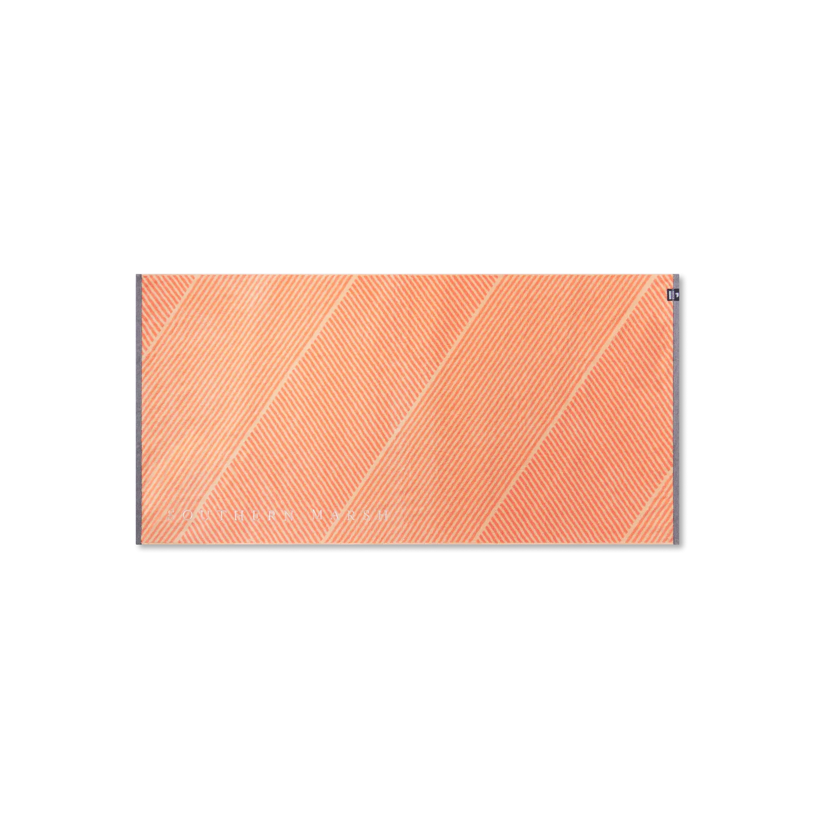 Southern Marsh 21 Beach Towel - Port Lines