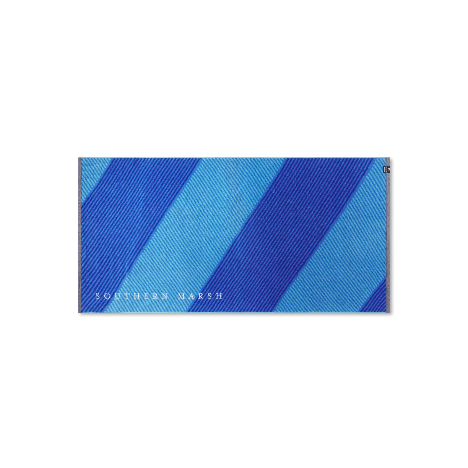 Southern Marsh 21 Beach Towel - Port Lines