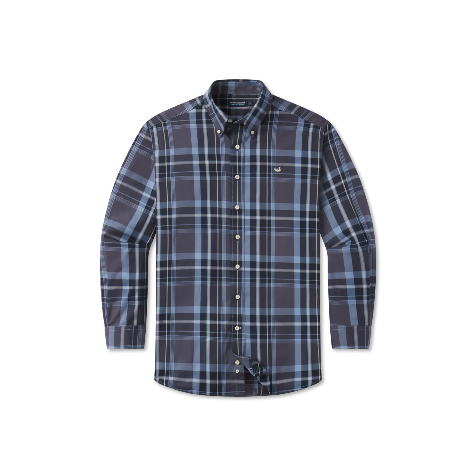 Southern Marsh 21 Bedford Plaid Dress Shirt