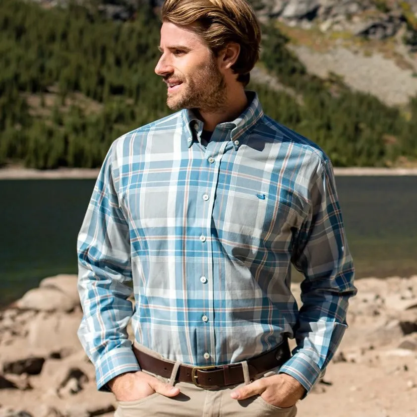 Southern Marsh 21 Bedford Plaid Dress Shirt