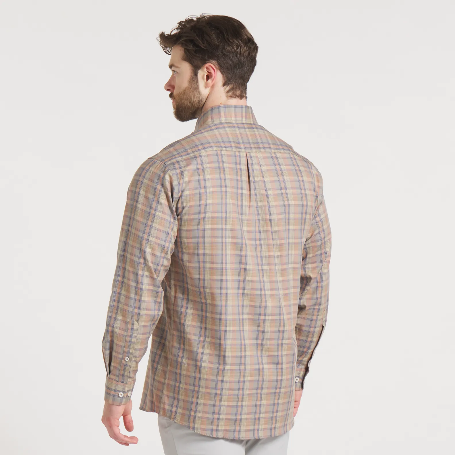 Southern Marsh 21 Benton Grid Dress Shirt