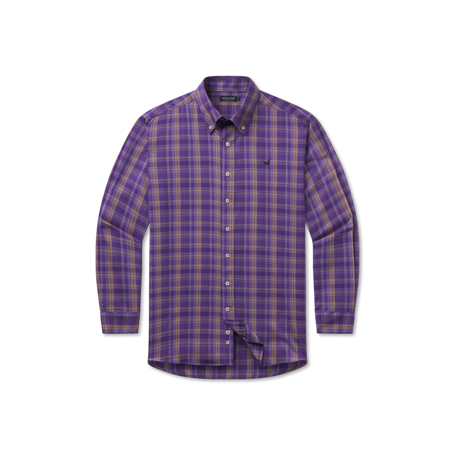 Southern Marsh 21 Benton Grid Dress Shirt