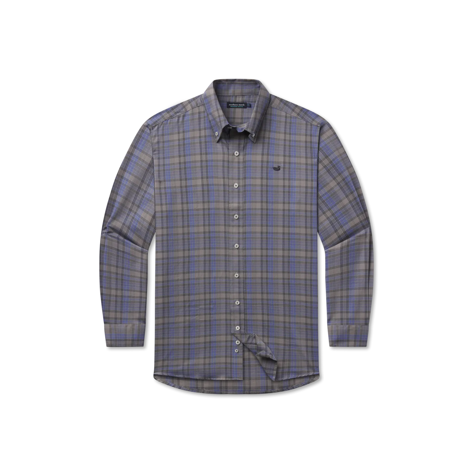 Southern Marsh 21 Benton Grid Dress Shirt