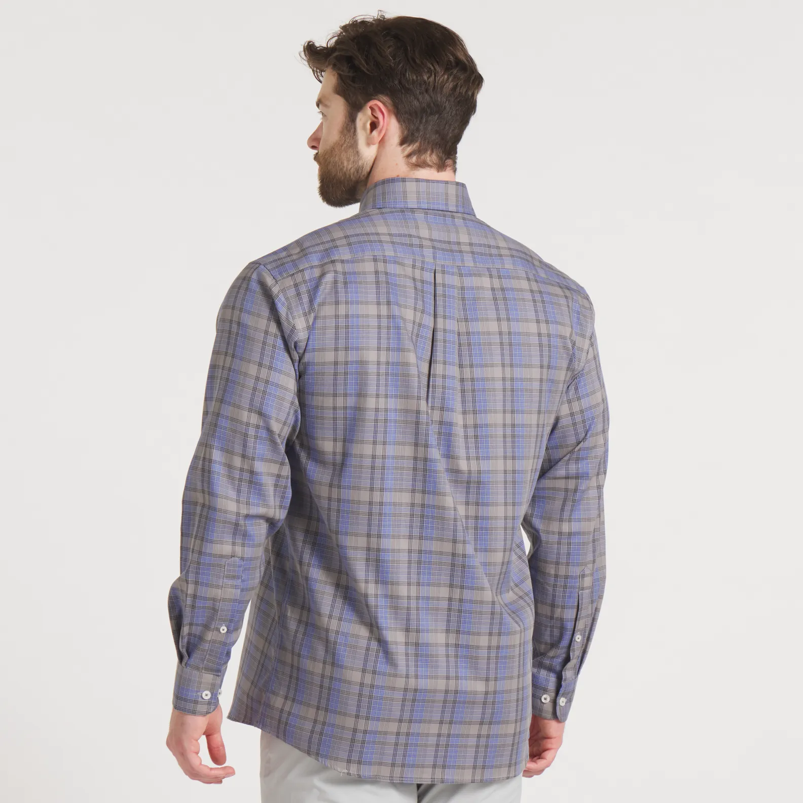 Southern Marsh 21 Benton Grid Dress Shirt