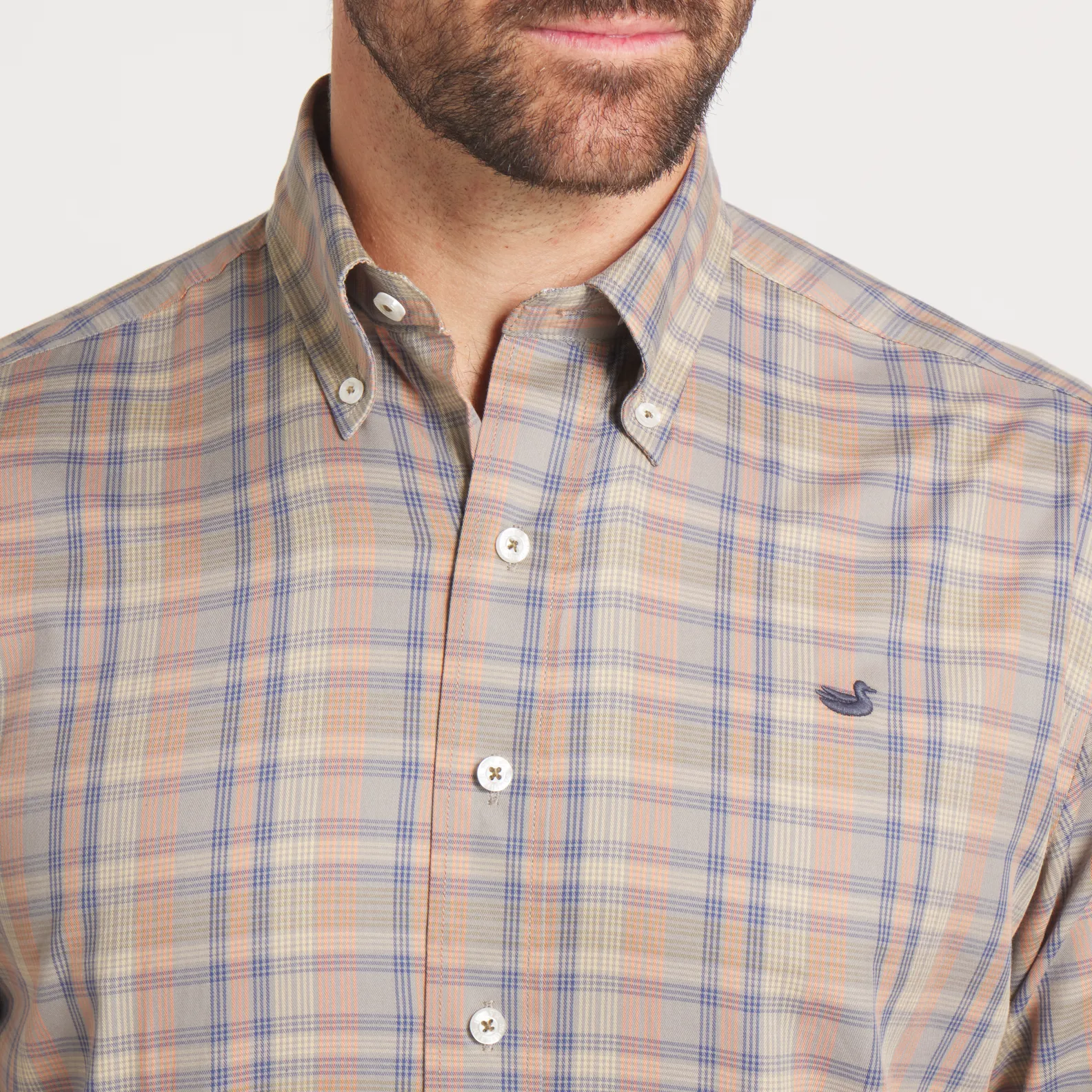 Southern Marsh 21 Benton Grid Dress Shirt