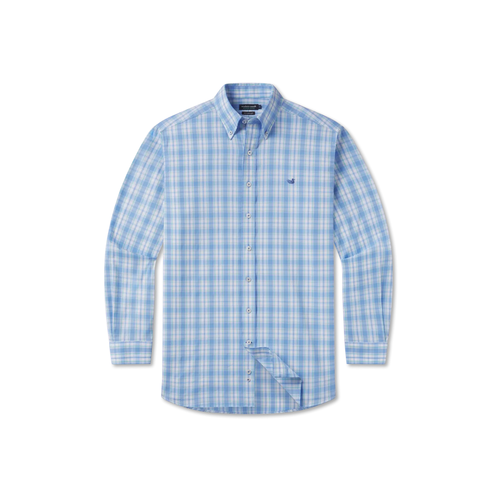 Southern Marsh 21 Benton Performance Plaid Dress Shirt