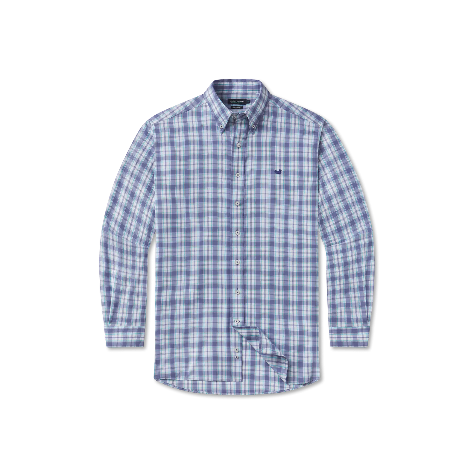Southern Marsh 21 Benton Performance Plaid Dress Shirt