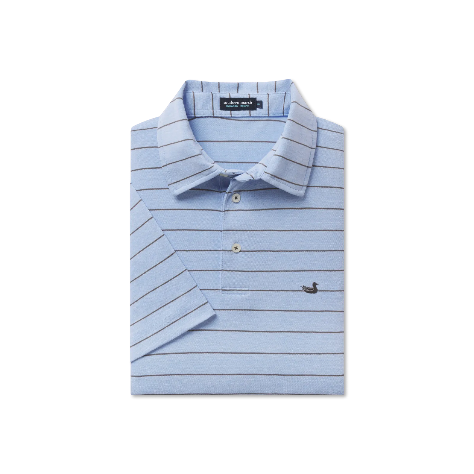 Southern Marsh 21 Berkeley Performance Polo - Striped