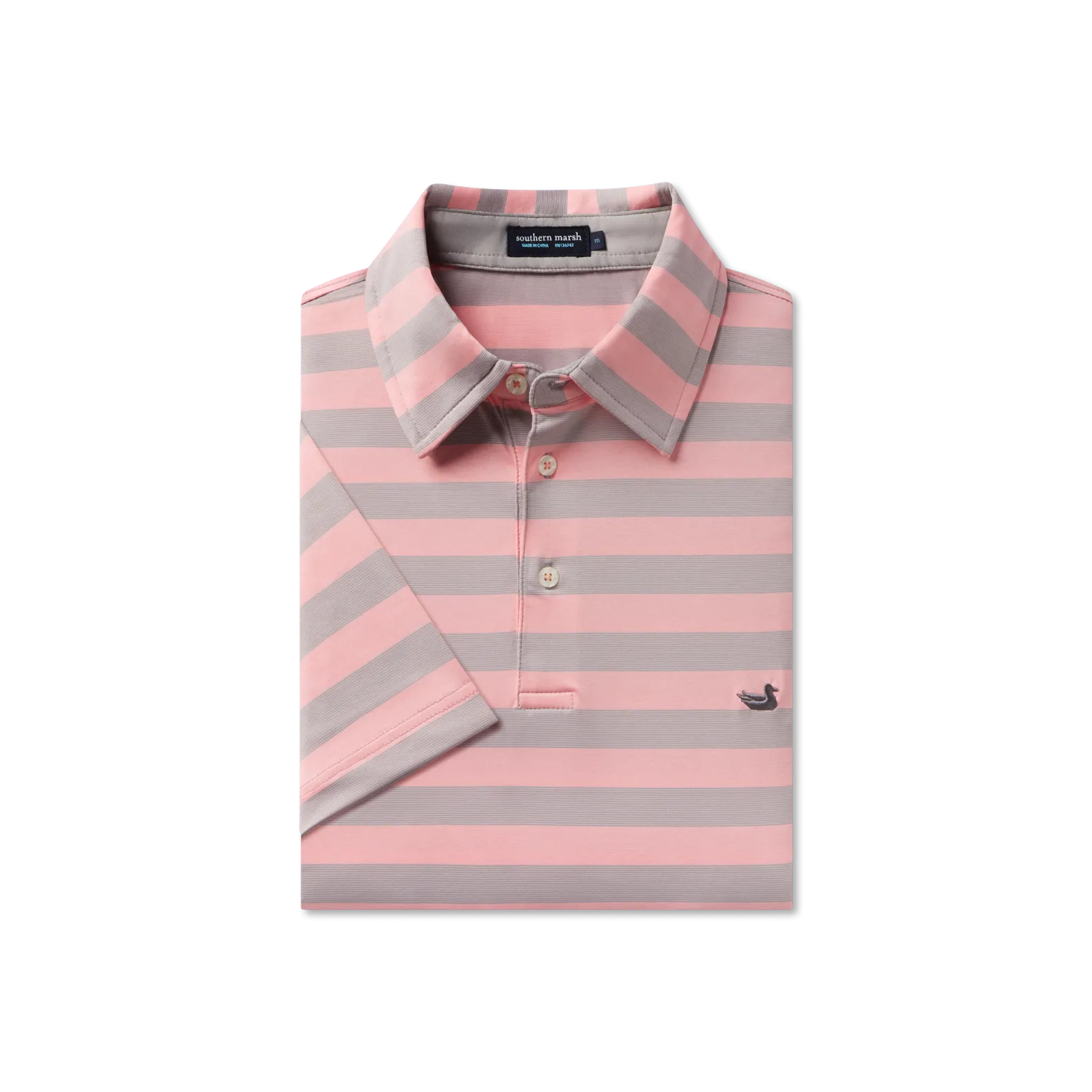 Southern Marsh 21 Bermuda Performance Polo - Davis