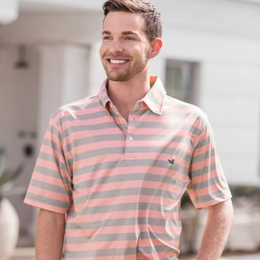 Southern Marsh 21 Bermuda Performance Polo - Davis