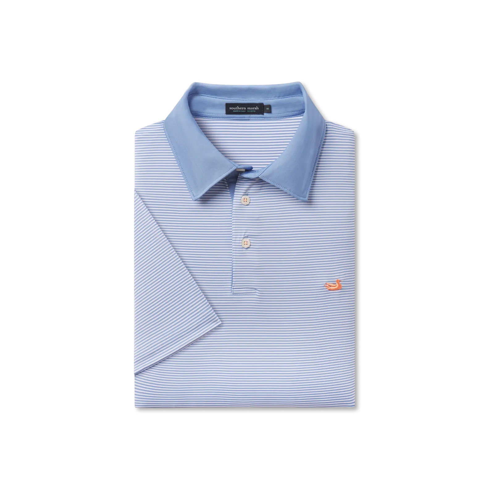 Southern Marsh 21 Bermuda Performance Polo - Hawthorne