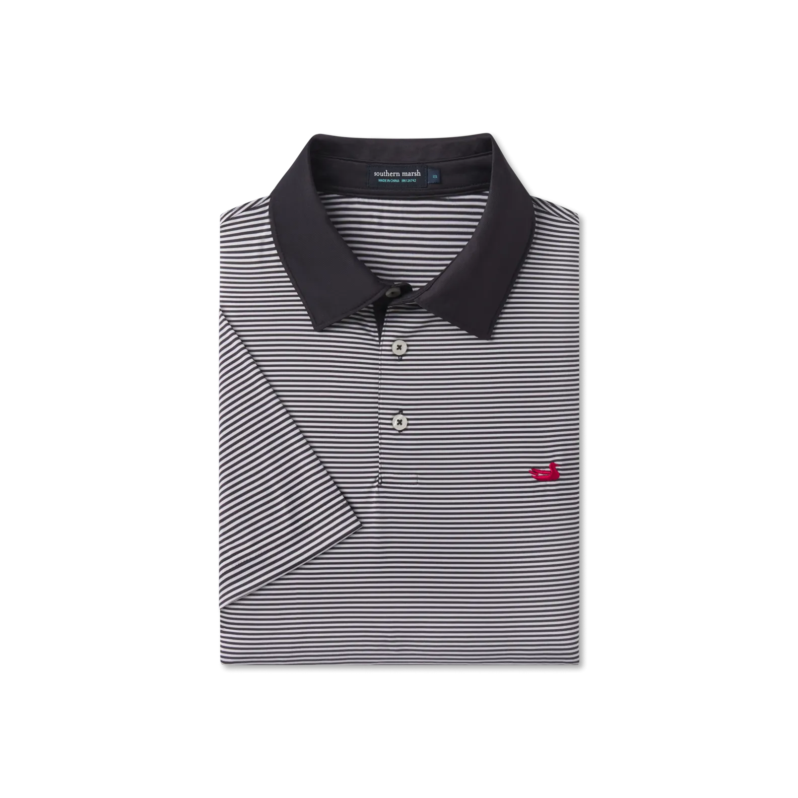 Southern Marsh 21 Bermuda Performance Polo - Hawthorne
