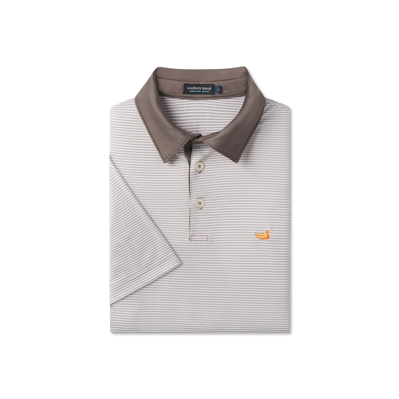 Southern Marsh 21 Bermuda Performance Polo - Hawthorne