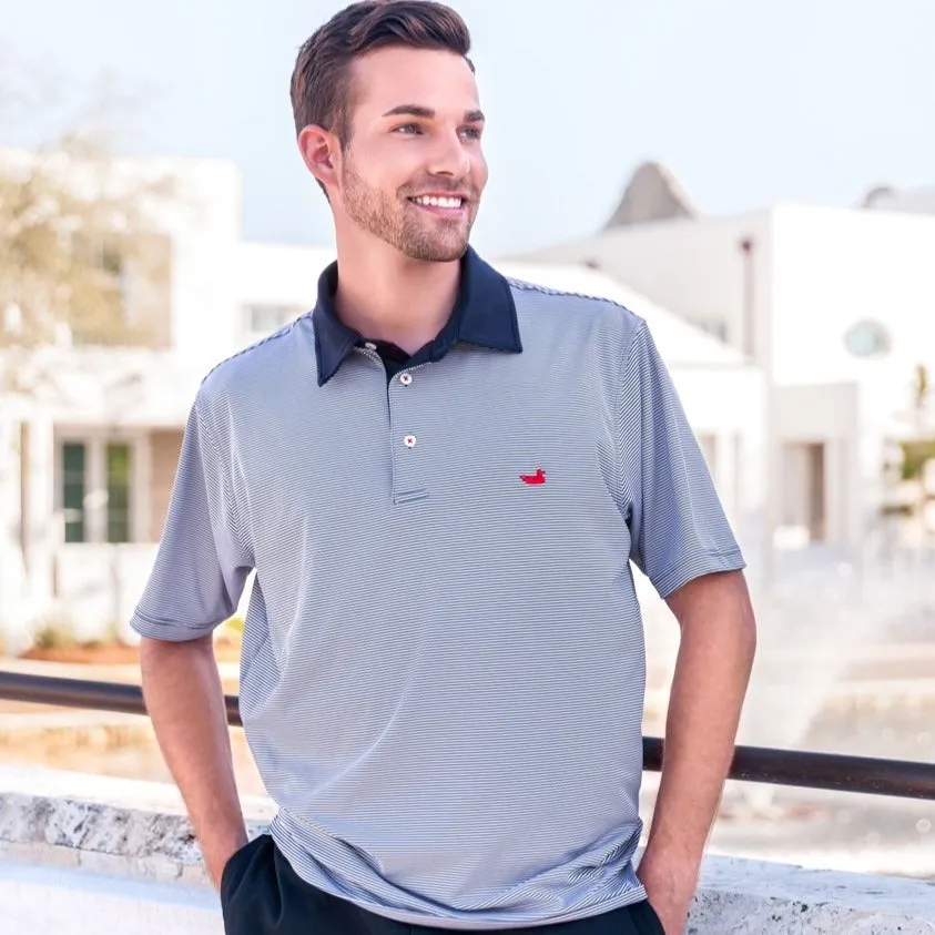 Southern Marsh 21 Bermuda Performance Polo - Hawthorne