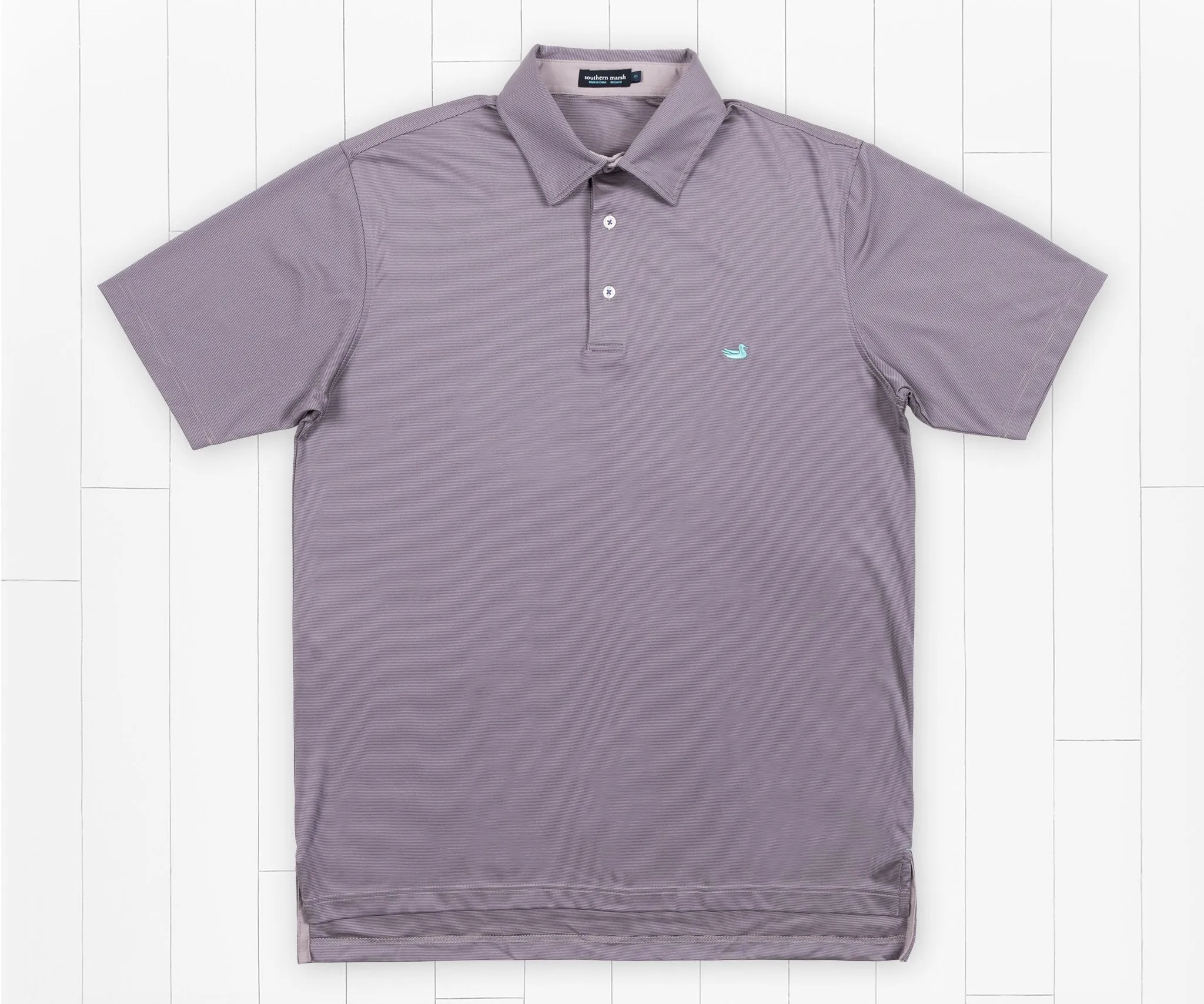 Southern Marsh 21 Bermuda Performance Polo - Tucker