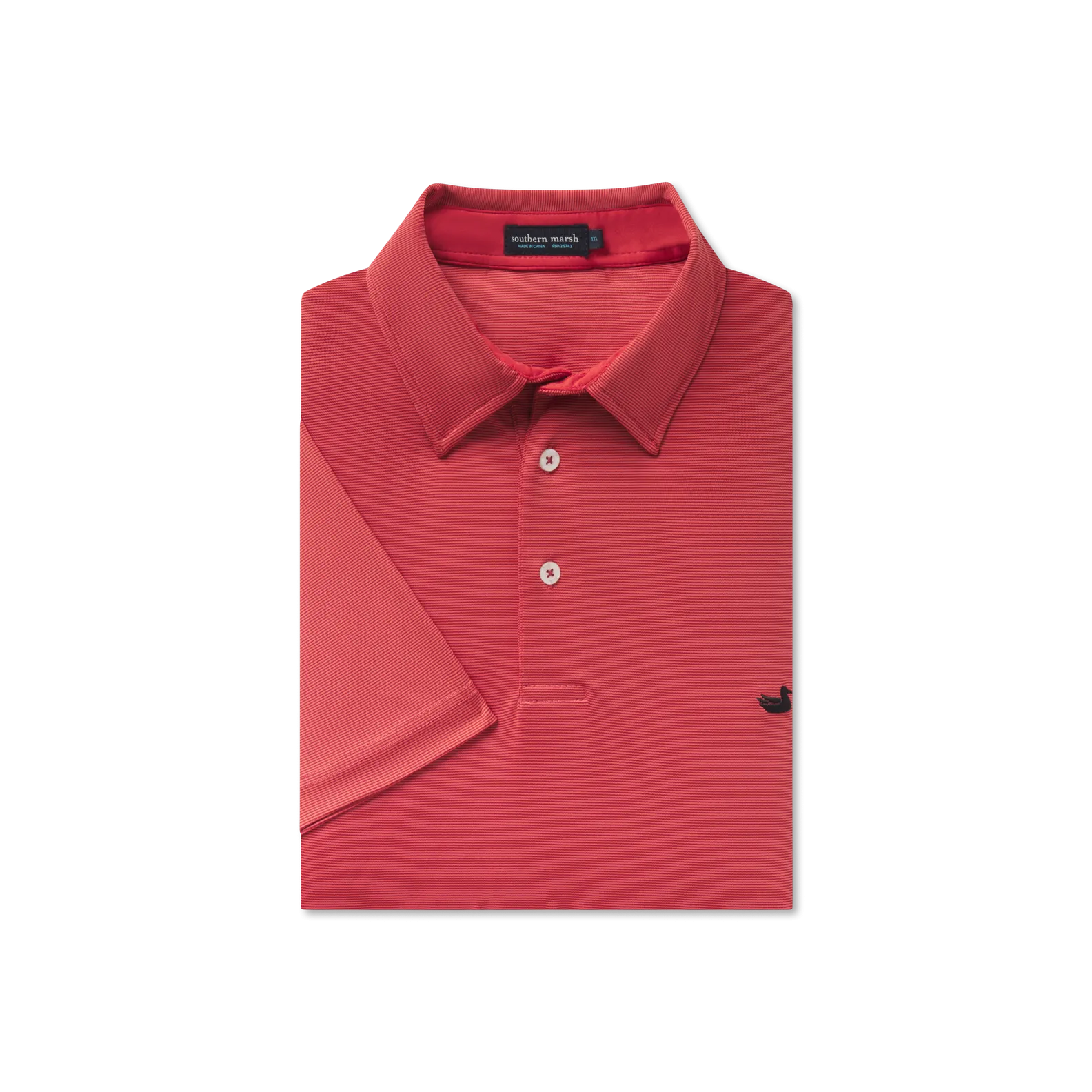 Southern Marsh 21 Bermuda Performance Polo - Tucker