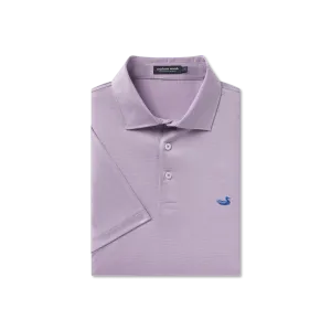 Southern Marsh 21 Bermuda Performance Polo - Wellington Stripe