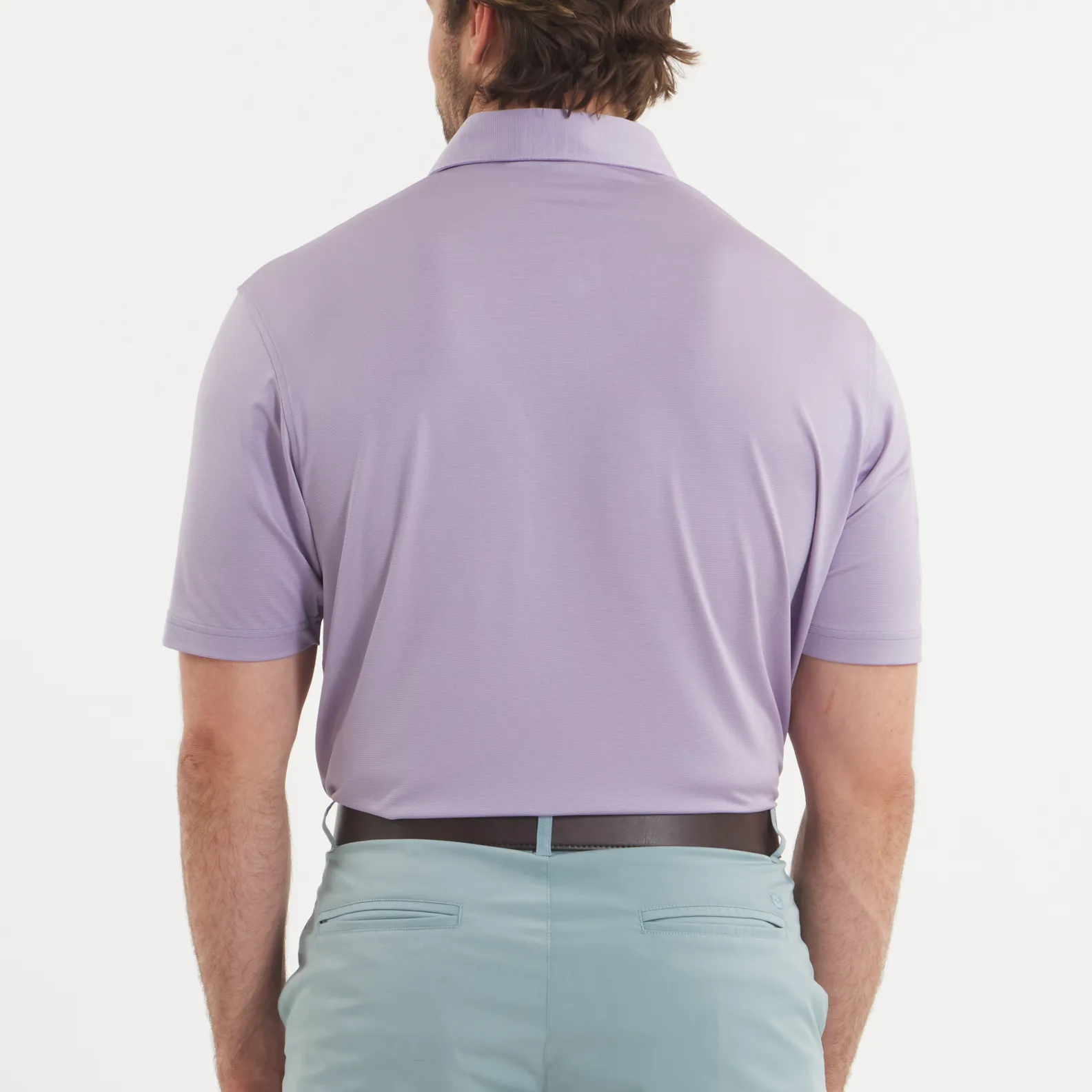 Southern Marsh 21 Bermuda Performance Polo - Wellington Stripe