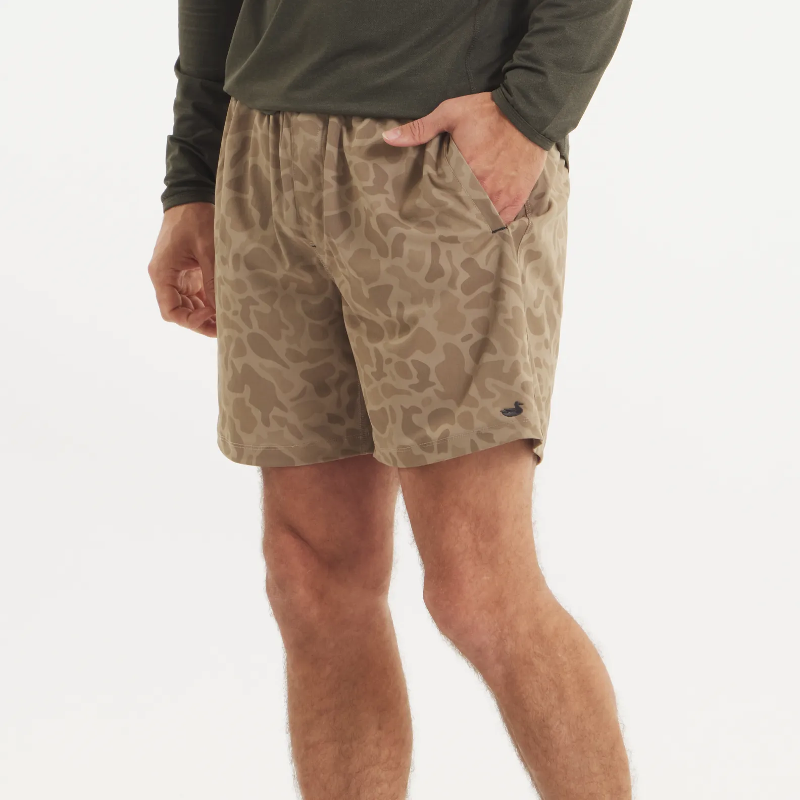 Southern Marsh 21 Billfish Lined Performance Short - Camo