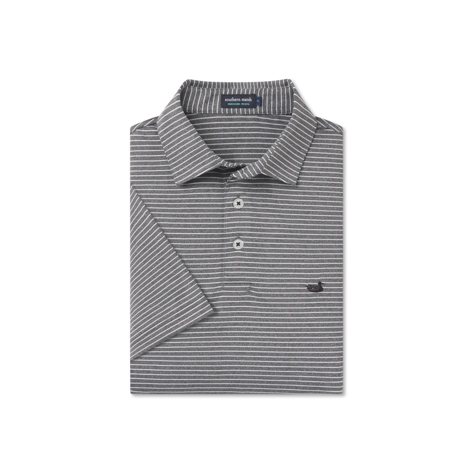 Southern Marsh 21 Biloxi Heather Performance Polo