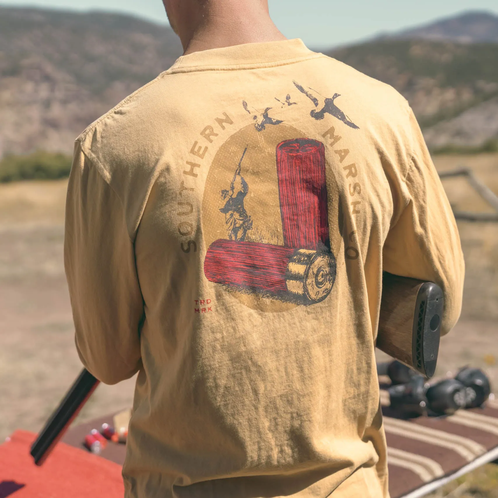Southern Marsh 21 Birdshot Tee - Long Sleeve