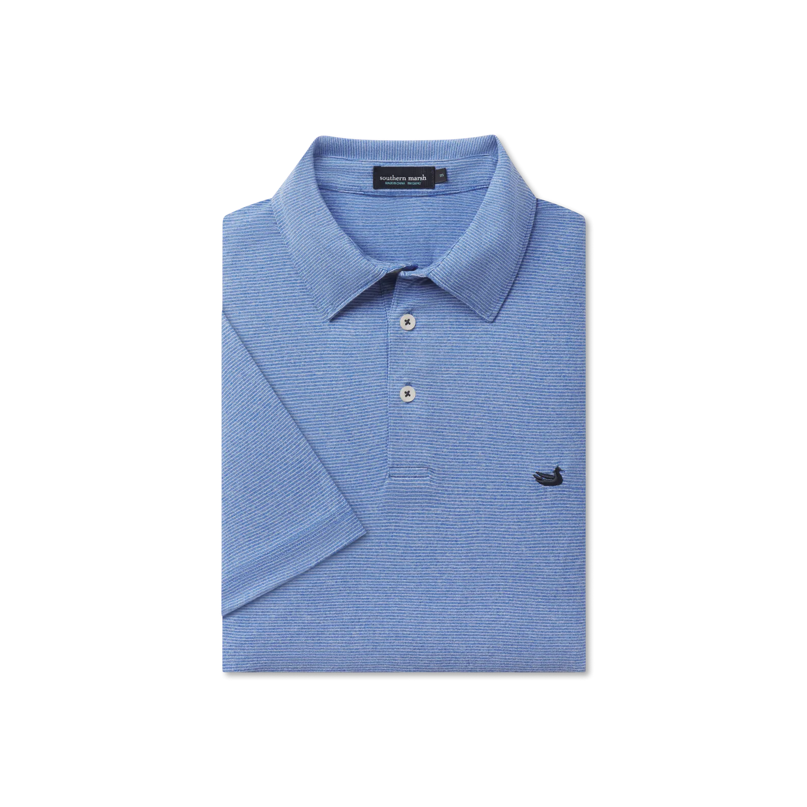 Southern Marsh 21 Biscayne Heather Performance Polo