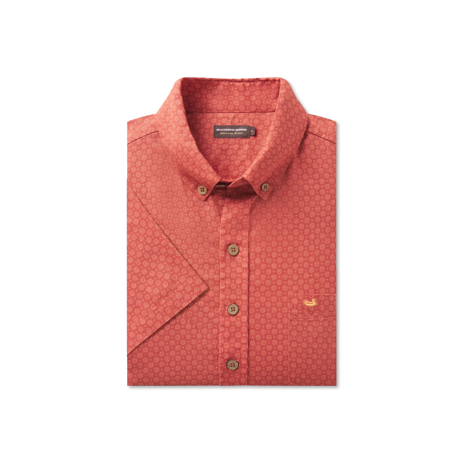 Southern Marsh 21 Blaise Relaxed Shirt - Paisley Dots