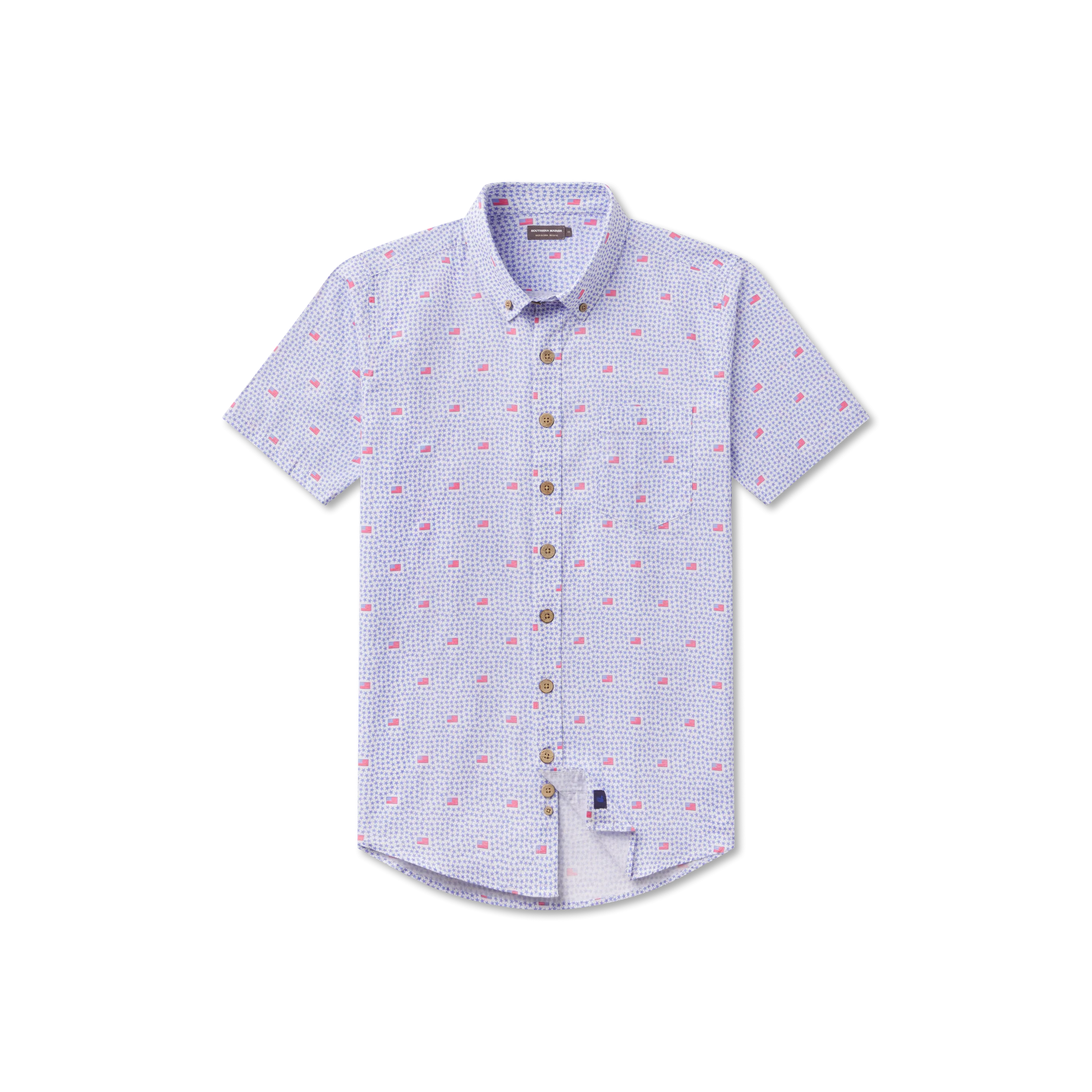 Southern Marsh 21 Blaise Relaxed Shirt - Stars Forever