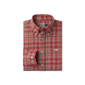 Southern Marsh 21 Boundary Washed Plaid Dress Shirt