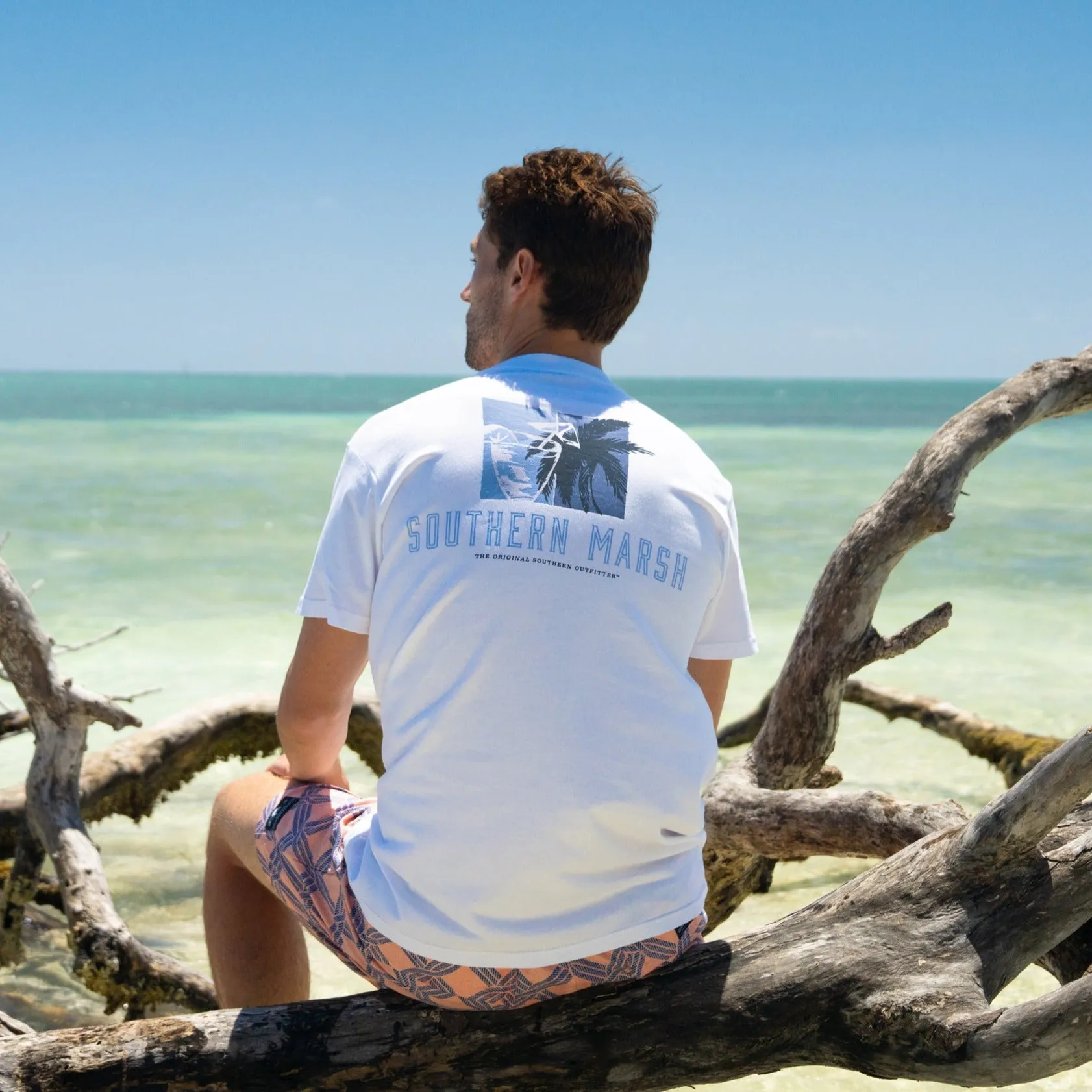 Southern Marsh 21 Branding Collection Tee - Beach Drinks