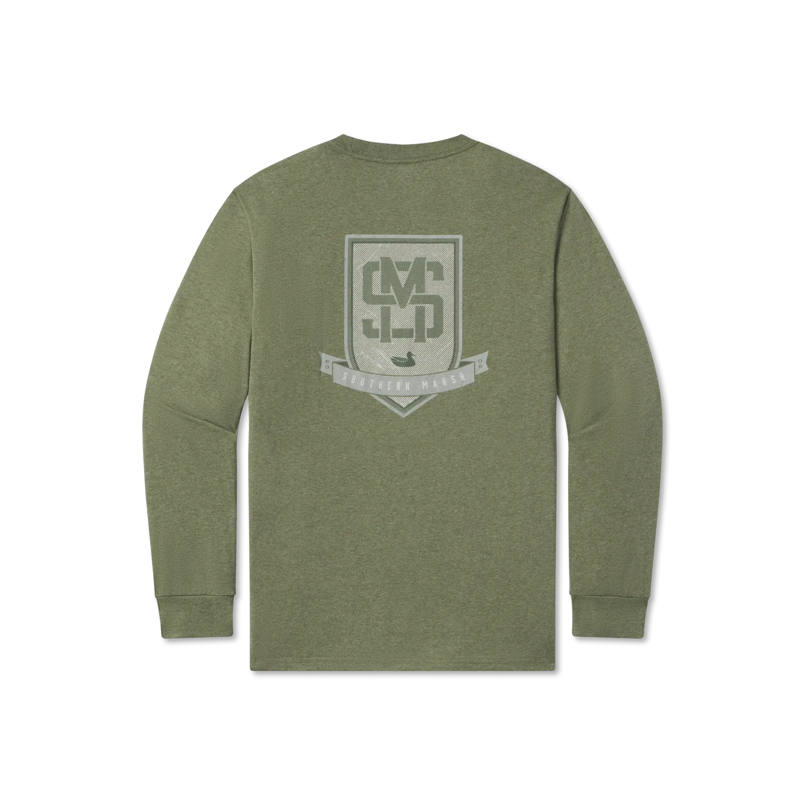 Southern Marsh 21 Branding Collection Tee - Crest - Long Sleeve