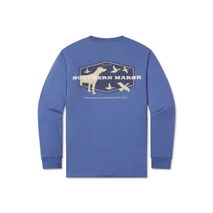 Southern Marsh 21 Branding Collection Tee - Hunting Dog - Long Sleeve