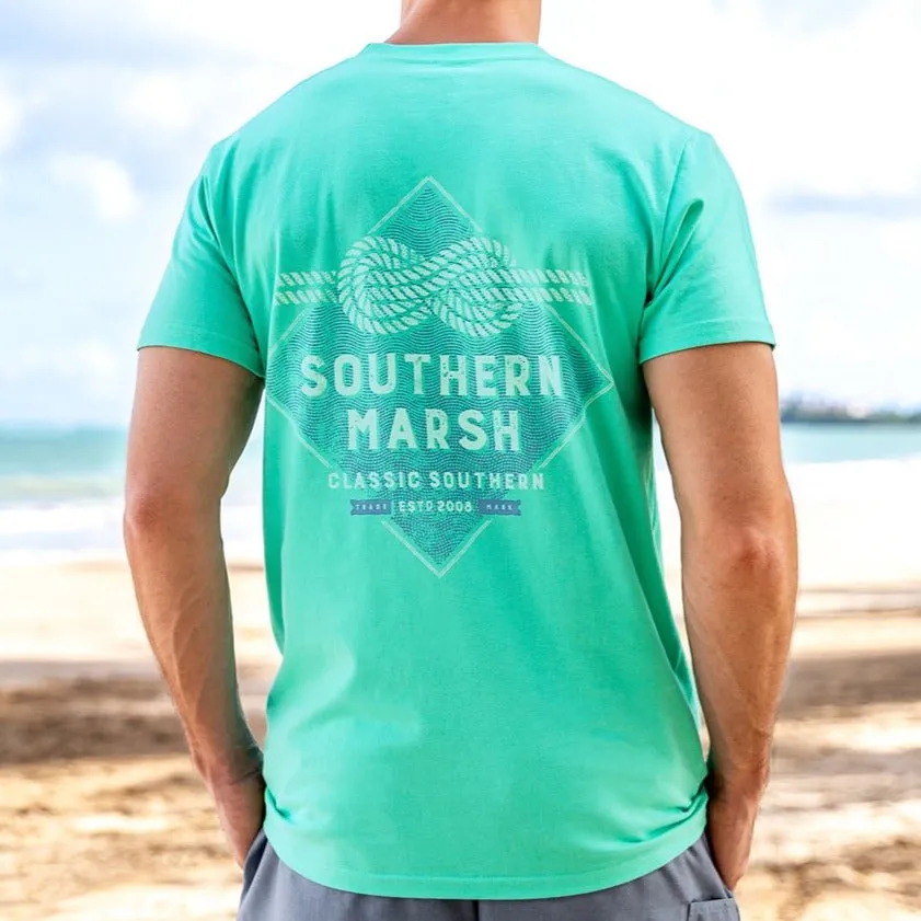 Southern Marsh 21 Branding Collection Tee - Nautical Knot