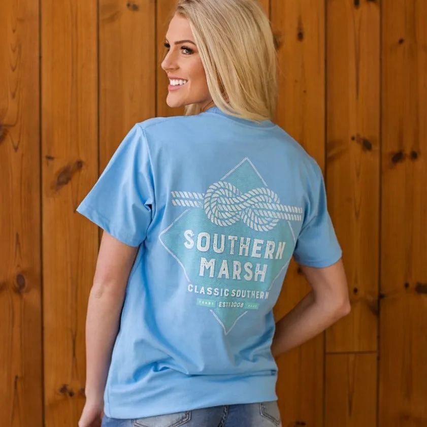 Southern Marsh 21 Branding Collection Tee - Nautical Knot