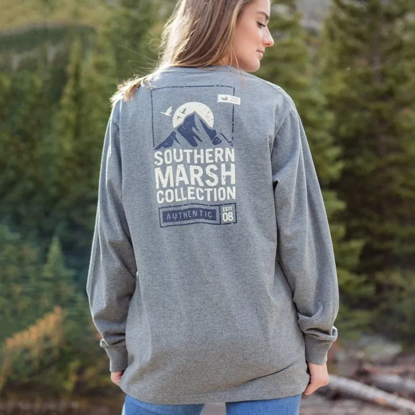 Southern Marsh 21 Branding Collection Tee- Summit Poster- Long Sleeve