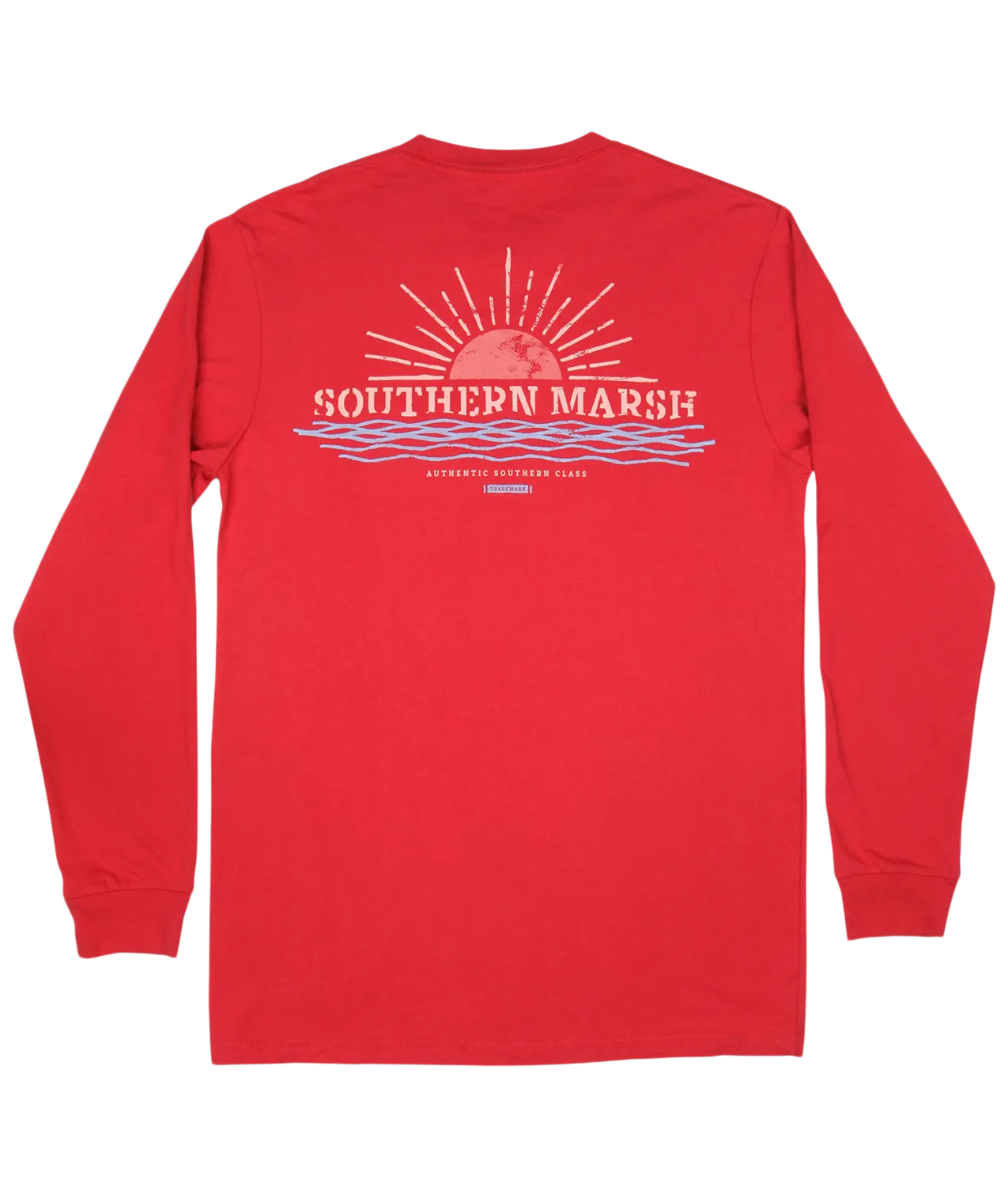 Southern Marsh 21 Branding Collection Tee - Sunset - Long Sleeve
