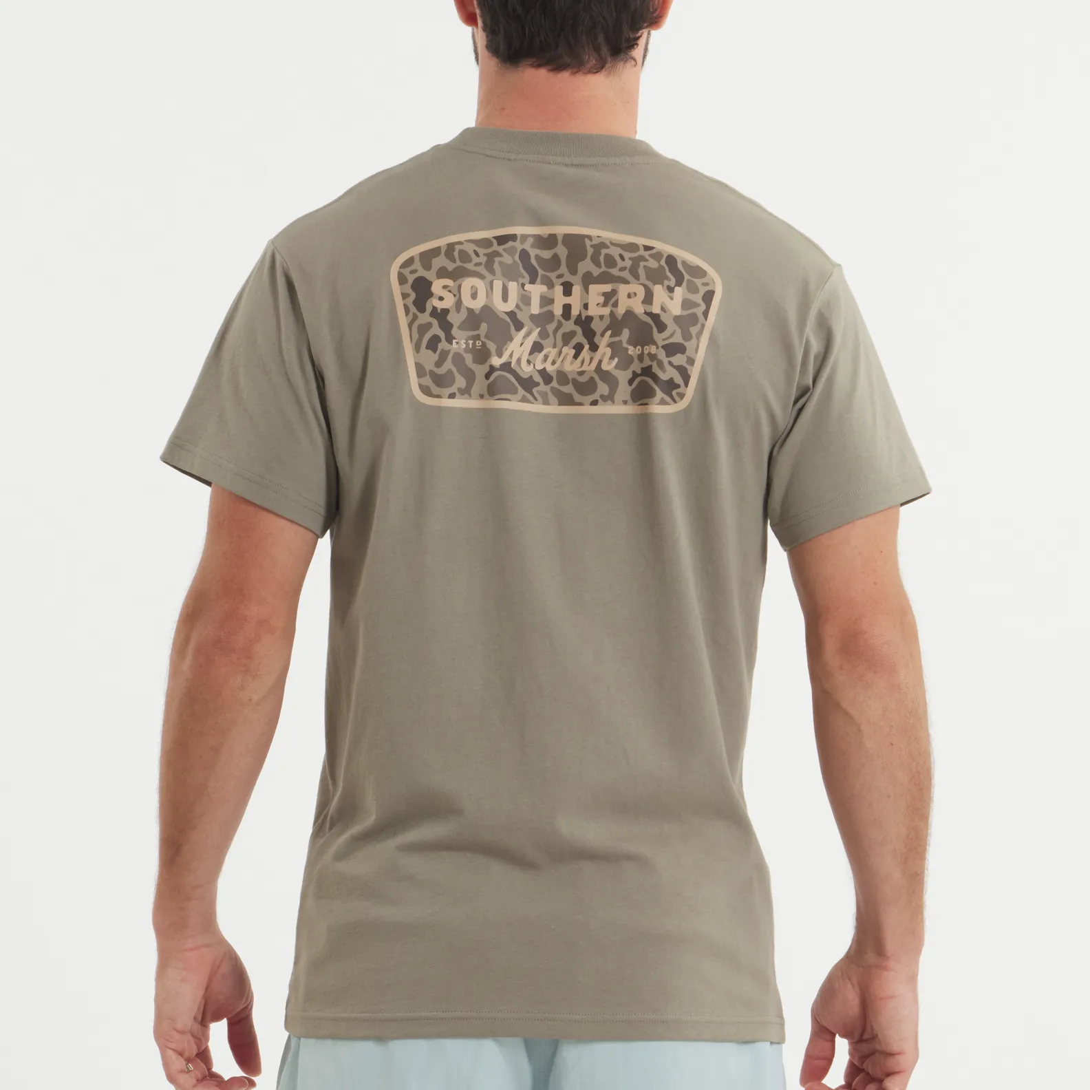 Southern Marsh 21 Branding - Retro Camo Tee