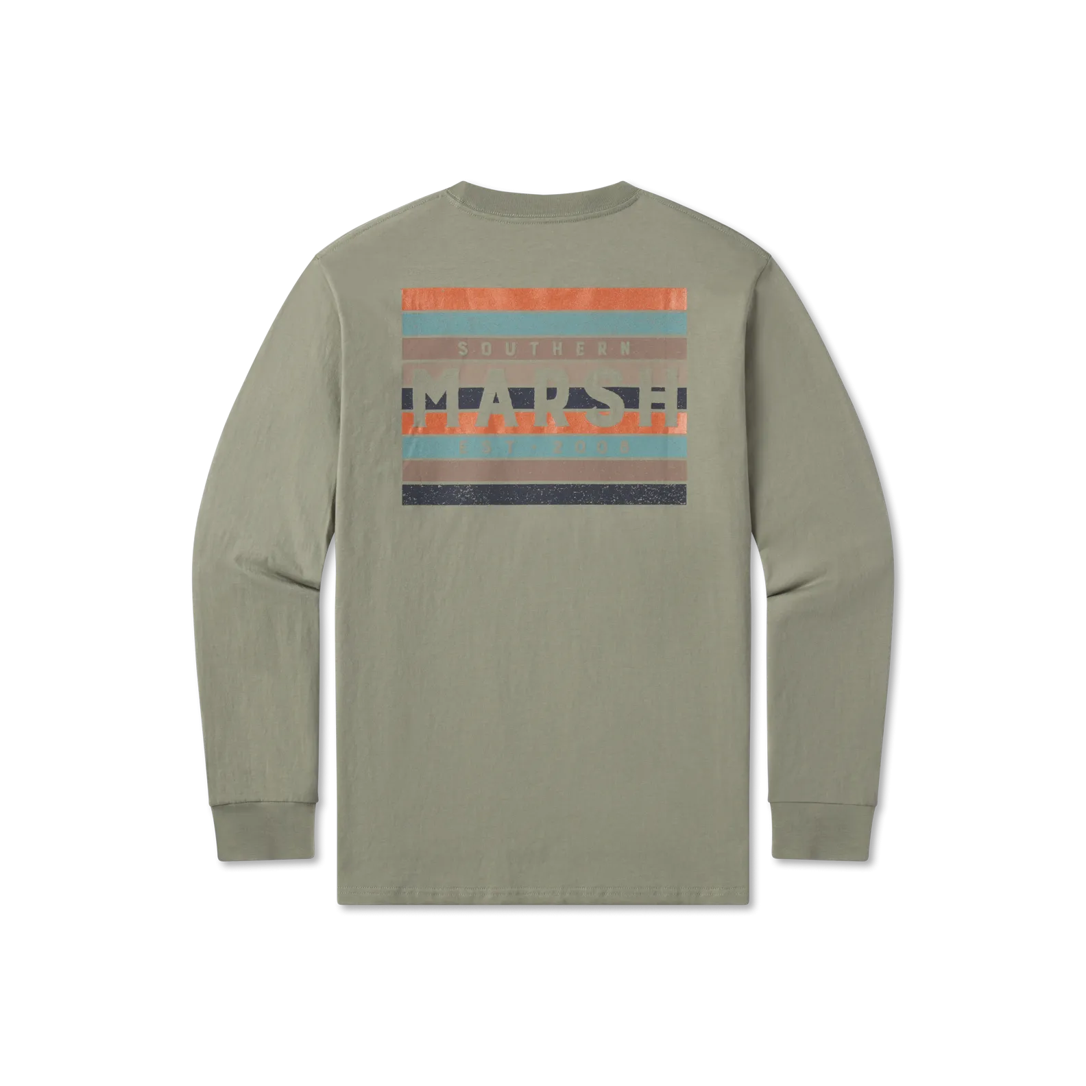 Southern Marsh 21 Branding Tee - Color Bars - Long Sleeve