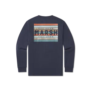 Southern Marsh 21 Branding Tee - Color Bars - Long Sleeve