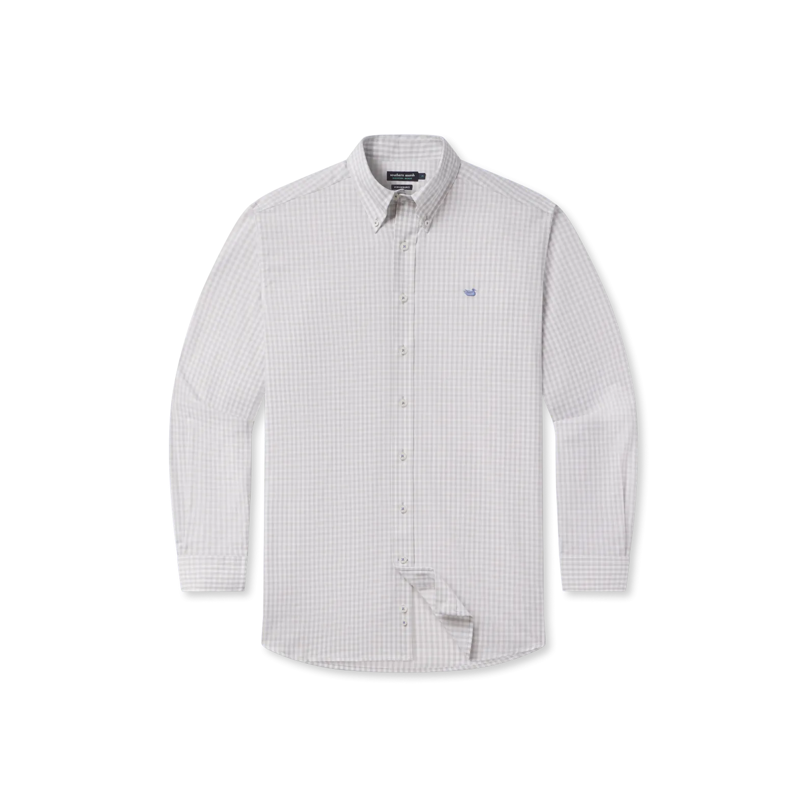 Southern Marsh 21 Brentwood Gingham Performance Dress Shirt