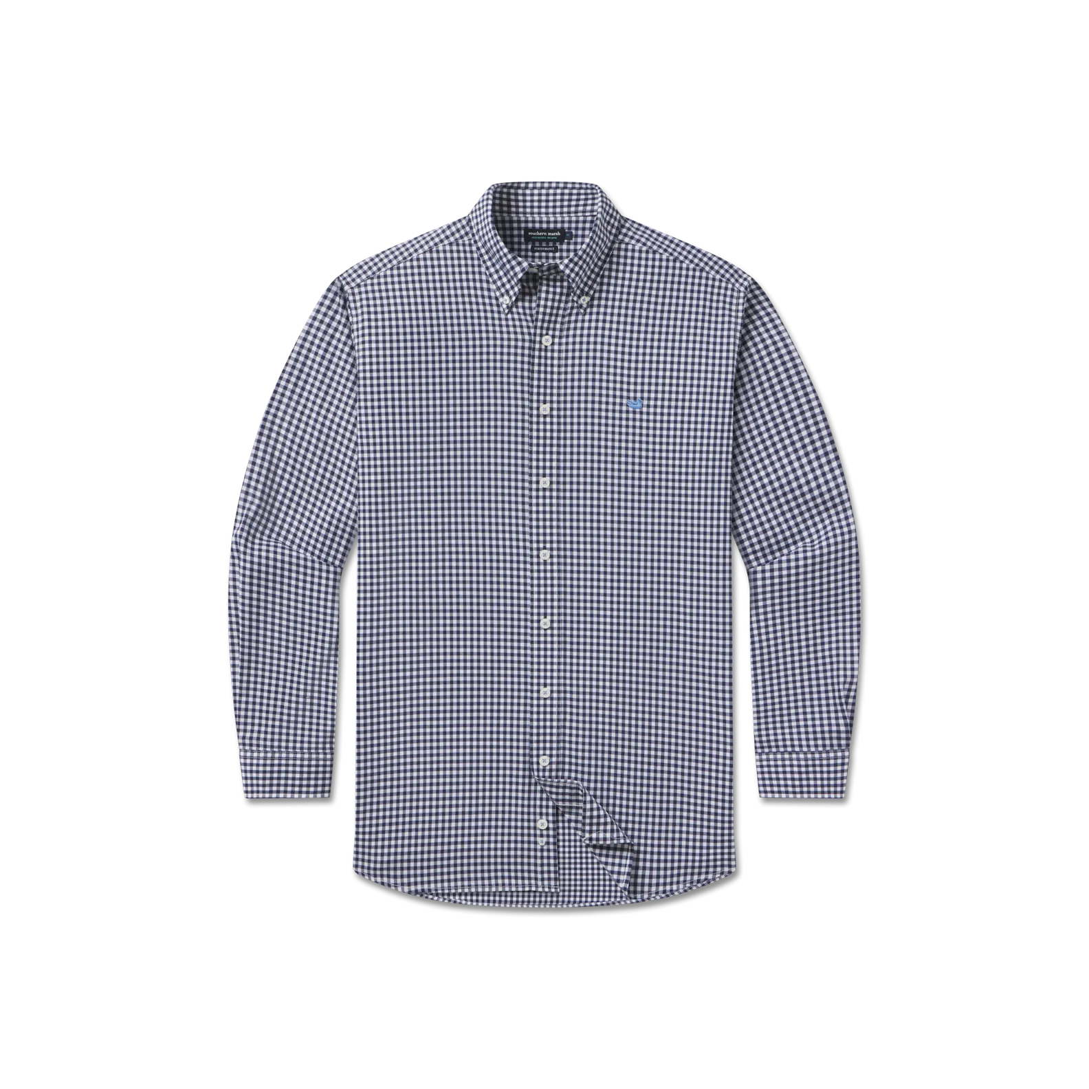 Southern Marsh 21 Brentwood Gingham Performance Dress Shirt